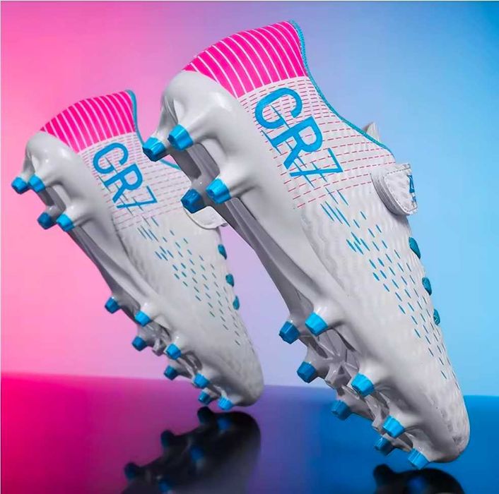 Футболни Бутони Роналдо КР7 2026г Детски Черно Синьо