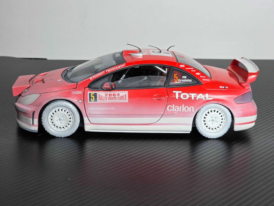 Macheta Auto 1/18 Solido Peugeot 307 WRC Monte Carlo 2004