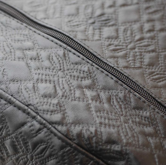 Чанта Калъф За Резервна Гума И Патерица Черен Цвят С Велкро Лепенки