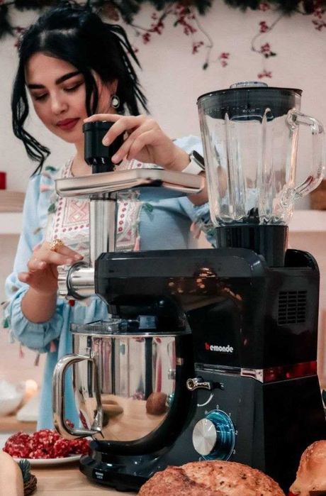 Кухонный комбайн Bemonde BM-SM1003SB 3в1