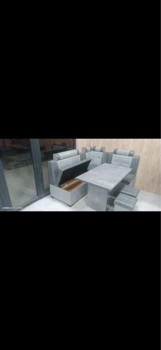 Кухонный уголок эко кожа