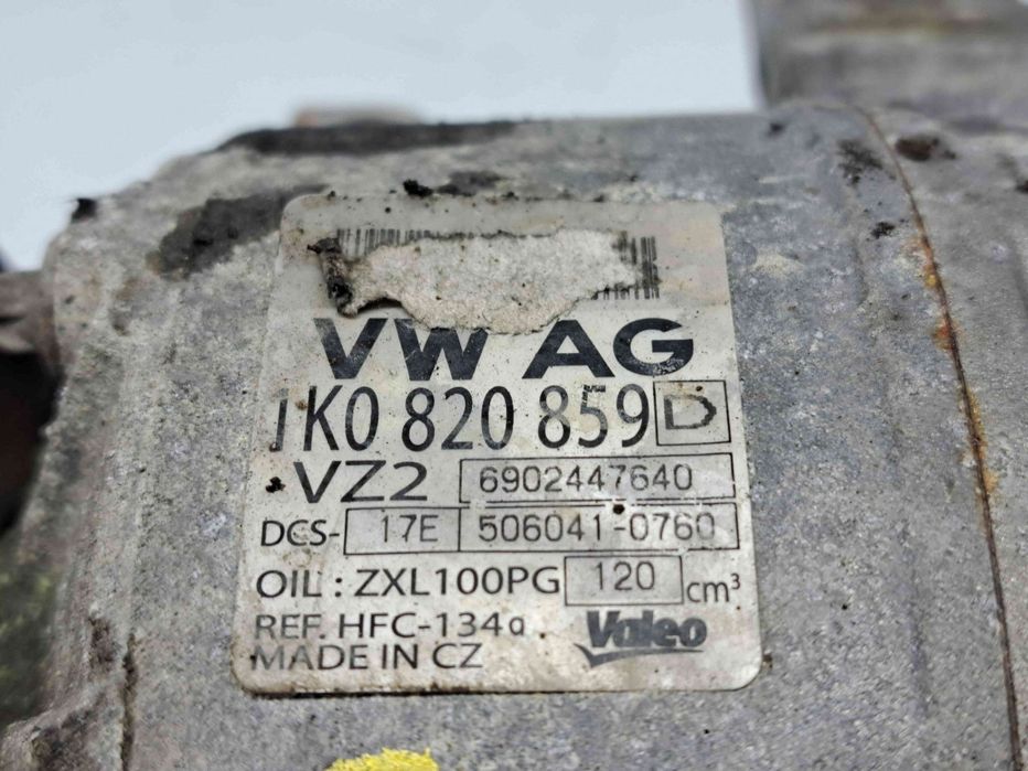 Compresor clima Volkswagen Eos (1F7, 1F8) [Fabr 2006-2015] 1K0820859D