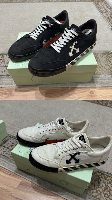 2 perechi off white vulcanized