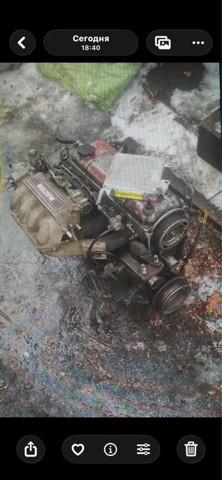 Двигатель мазда 323 F BG в сборе