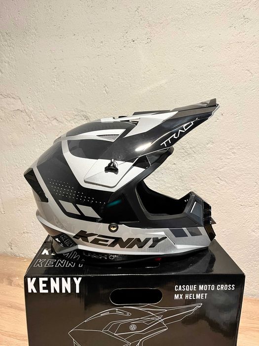 Casca moto cross enduro KENNY Track noua L