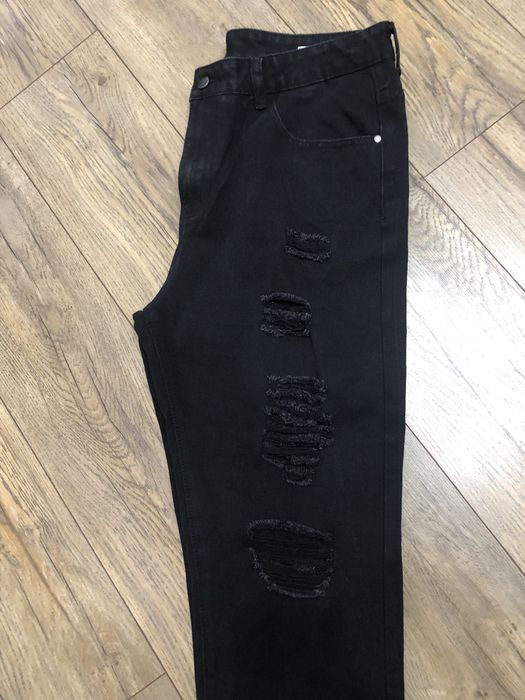 Мъжки черни дънки