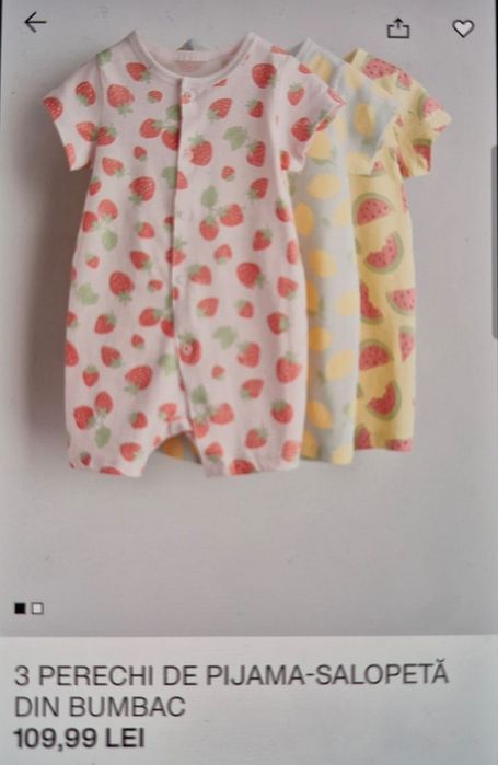 Lot salopere si body-uri H&M NOI de vara