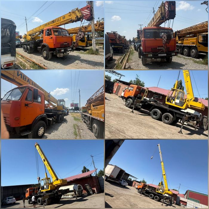 Автокран 25 тонналик сотилади