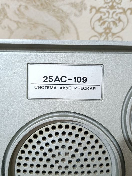 Вега 25АС-109 акустика.