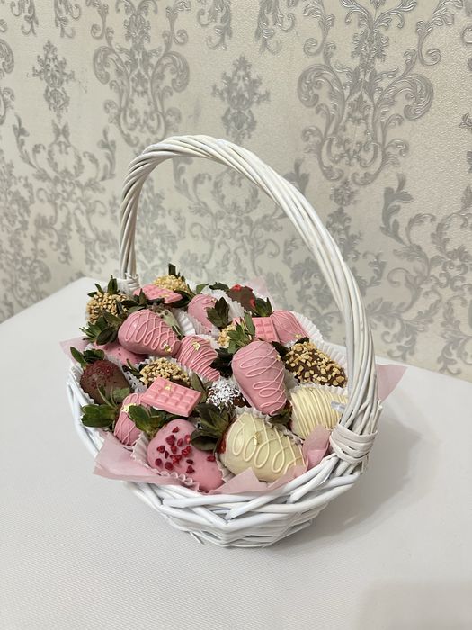 клубника в шоколаде