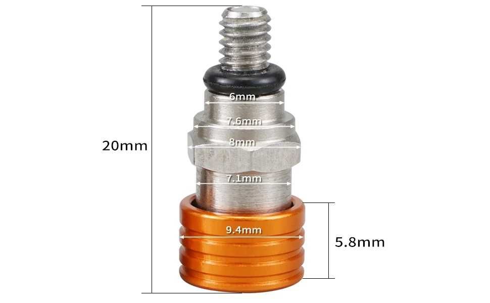 Обезвъздушители за предница 4x0,7 KTM ИЛИ 5Х0,8 ЗА ЯПОНСКИТЕ