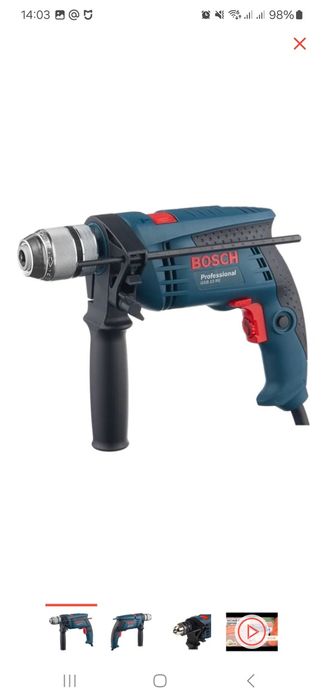 Bosch дрель GSB 13 RE