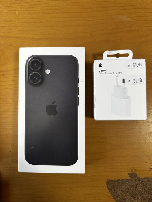 Iphone 16 НЕ ОТВАРЯН + ПОДАРЪК Зарядно