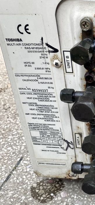 Aer conditioner Toshiba 22500BTU