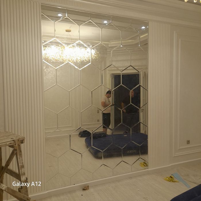 Rombik oyna. Oyan kesish xizmati