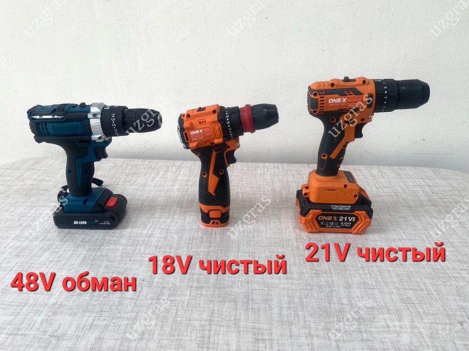 Бепул доставка оригинал шуруповерт ONEX 1801 /Pro21134 гарантия 1 год