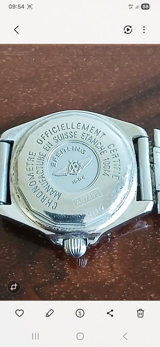 Ceas damă original Breitling Cockpit,A-67365,an 2002,unic proprietar.