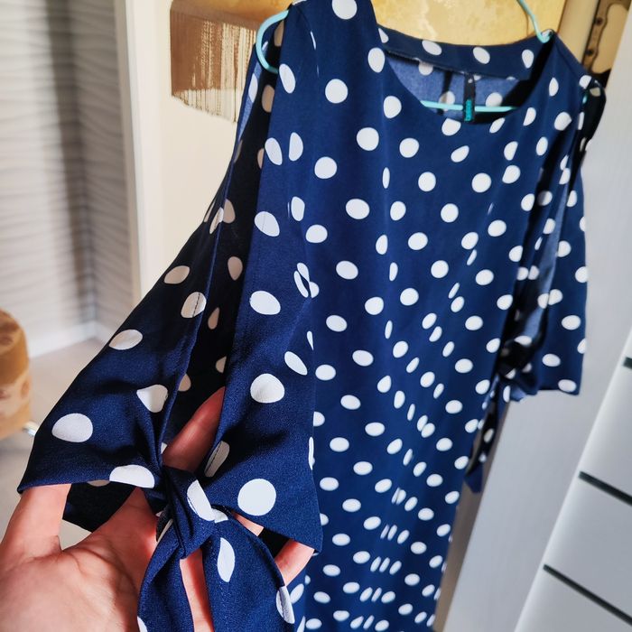 Платье в горошек