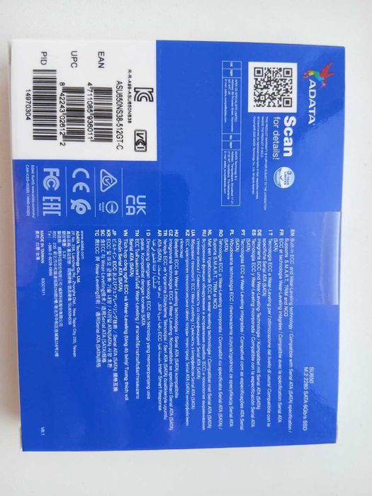 Продам новый ССД М.2 512 Гб