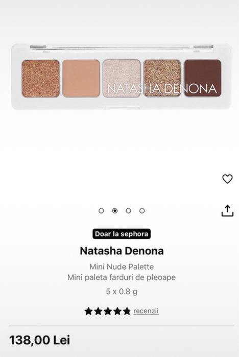 Paleta machiaj Bellapiere