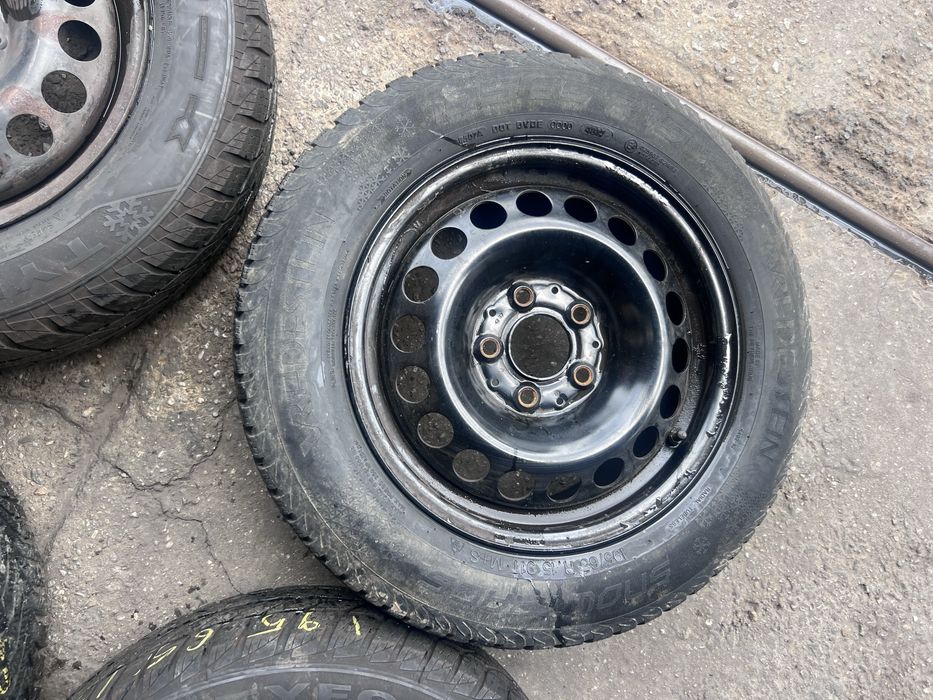 Roti skoda octavia / vw golf / 5x112 r15 - 195/65 r15 de iarna