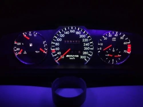 W124 AMG оптитрон шкалы щиток