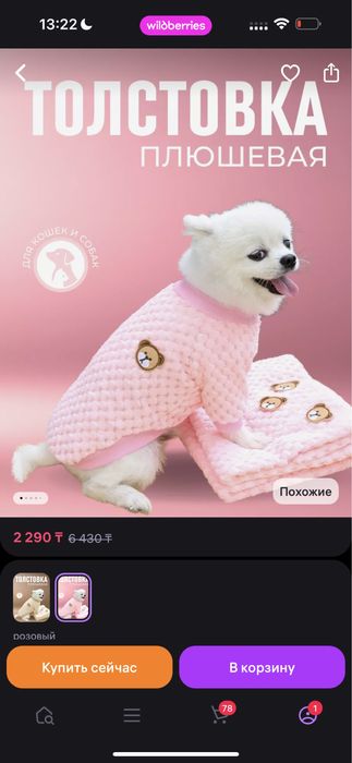 Одежда для собак