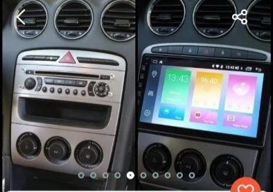 Мултимедия android Peugeot 308 408 пежо навигация андроид 9 инча PEJO