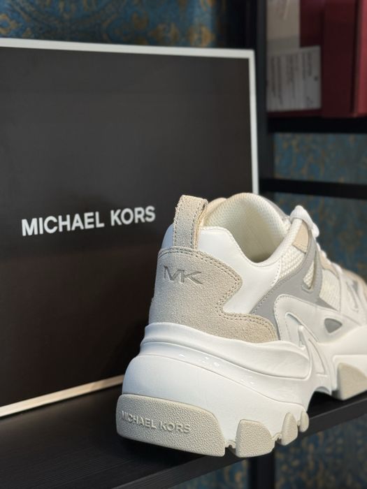Мъжки сникърси маратонки Michael Kors Nick Optic White