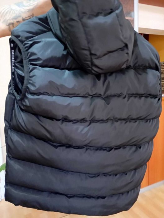 Moncler мъжки елек черен