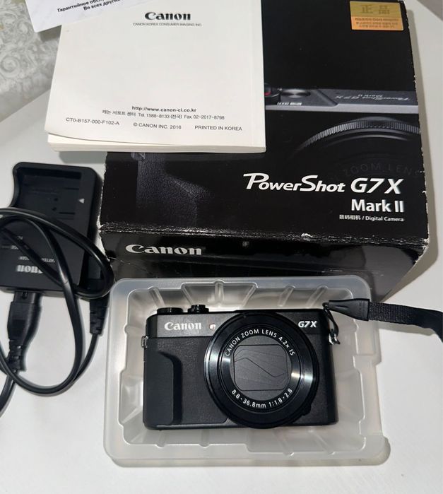 Сanon g7x марк 2