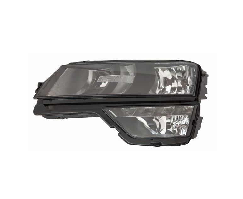 Far Skoda Karoq, 08.2017-02.2022, montare fata, stanga/dreapta, fara proiectoare; cu lumini de zi tip LED; H7+H7+LED+PWY24W+W5W; electric; fara modul LED; halogen; Numar functii iluminare:5 / Varroc