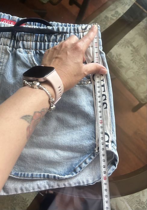 Къси дънкови панталони Guess