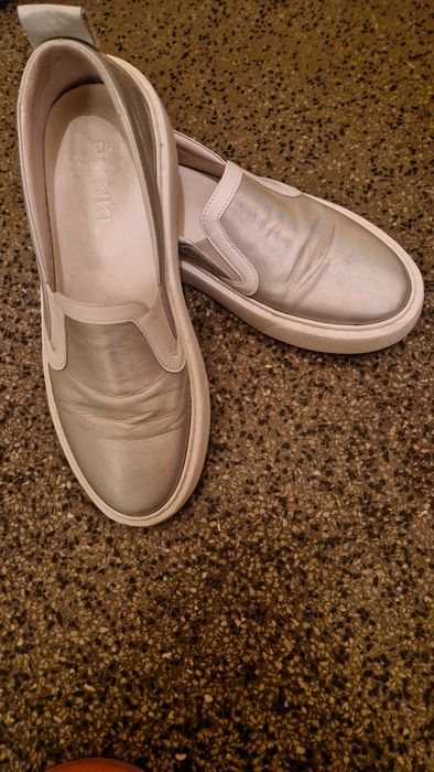 Bianki кожени обувки