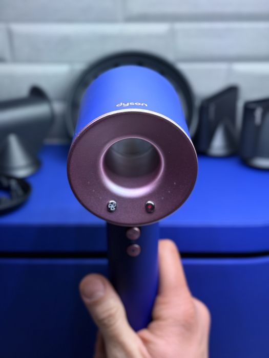 Dyson Supersonic Albastru / Rose Gold + Travel Box (UK plug)