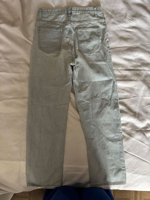 Дамски дънки/джинси, wide leg, Schein, размер 36, светло сини