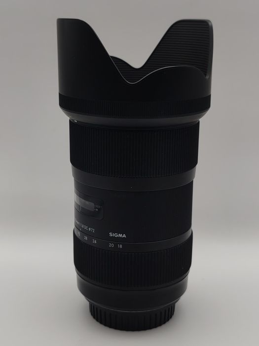 Obiectiv sigma 18-35mm f1.8 montura canon EF
