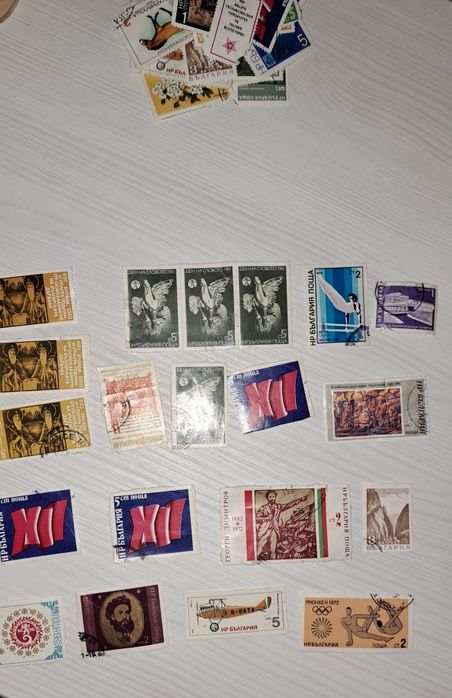 Пощенски марки (ползвани)