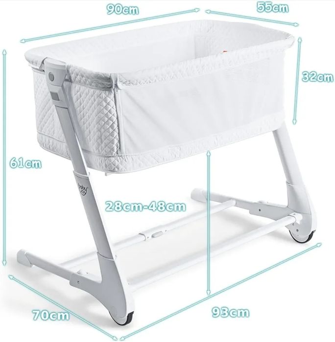Patut de tip co-sleeper BabyJoy