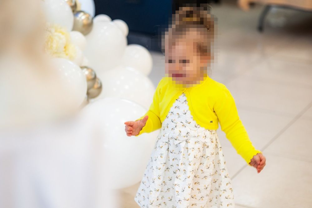 Бебешка рокля, размер 86 см