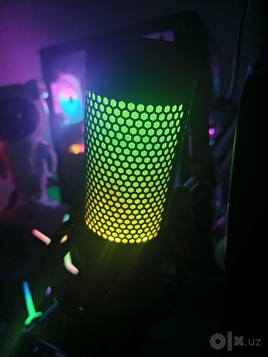 Hyperx Quadcast S RGB sifatli zoʻr mikrofonn