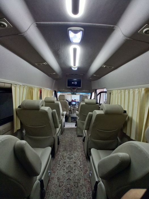 Mikroavtobus xizmatlari O'zbekiston bo'ylab sayoxat