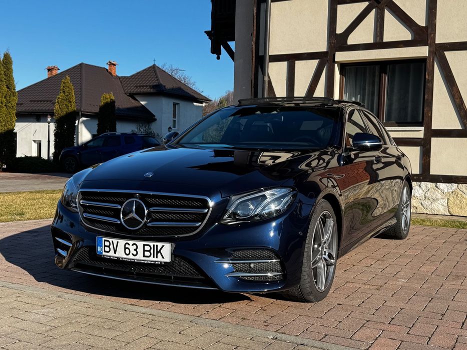 Mercedes-Benz E AMG/Camera 360/Scaune Ventilate/Trapa Panoramică/Folie protecție
