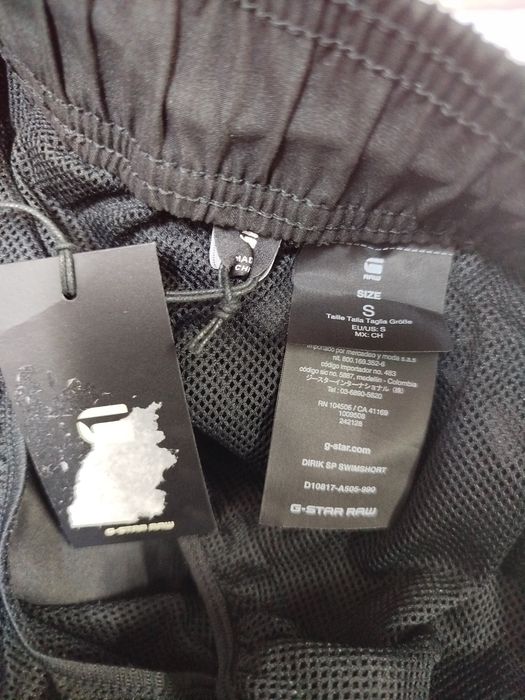 Оригинални мъжки бански G-Star Raw Dirik  L нови черни шорти
