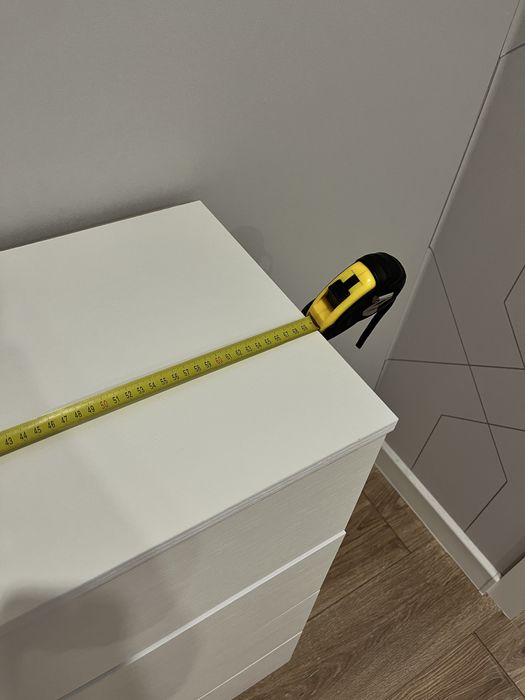 Белый комод 70x35x85