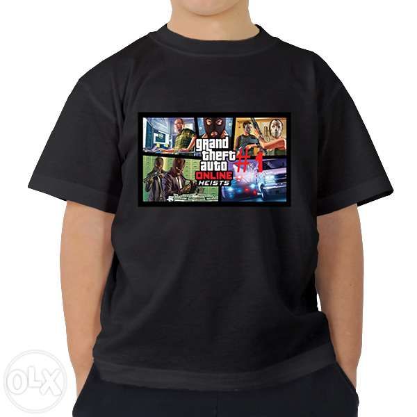 Тениски GTA 5 и WORLD OF WARCRAFT! Или поръчай модел с ТВОЯ идея!