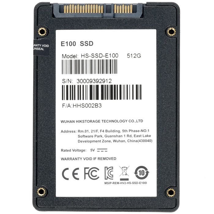 SSD SATA3 2,5 дюйма 512Gb