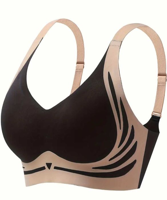 Безбанелен сутиен/спортен и за ежедневието,безшевен стил,за голям бюст