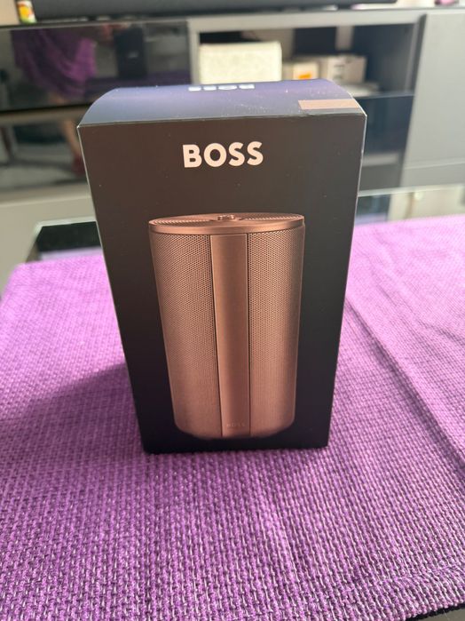 Boxă portabilă BOSS Elemental Large 20W by Hugo Boss – nouă, USB-C, autonomie 10h