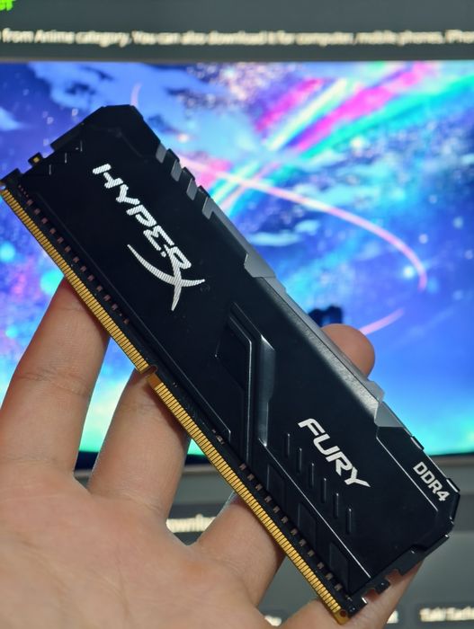 Продам озу hyperx fury и adata 16gb ddr4